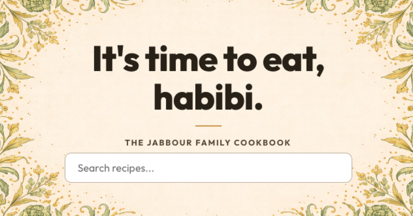 The Jabbour Family Cookbook
